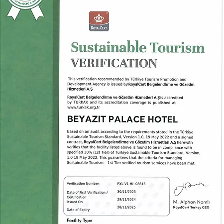 Hotel Beyazit Palace